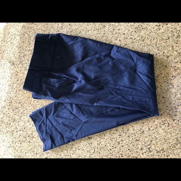 Boys Navy Dress Slacks- size 18 - Picture 1 of 3